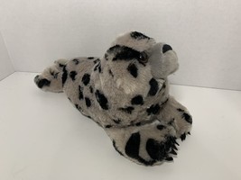 K&amp;M Wild Republic harbor seal pup 13250 small plush gray black spotted plush toy - £5.53 GBP