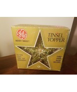 General Electric Merry Midget Tinsel Topper 11 Light Tree Top Ornament w... - £15.82 GBP