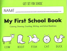 Get Set for School My First School Book Pre K Student Workbook New - £10.91 GBP