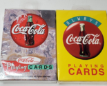 Coca-Cola Coke Playing Cards x2 Decks Gift Stocking Stuffer Set of 2 - $9.85