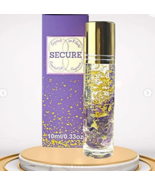 Essential Oil- Amethyst Stones/24K Gold Flakes-Refillable-Scented TSA Pu... - £7.63 GBP