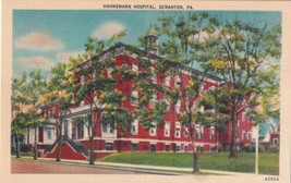 Scranton Pennsylvania PA Hahnemann Hospital Medical Building Postcard D50 - £2.39 GBP