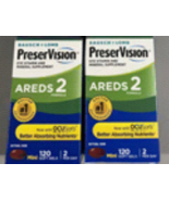 PreserVision Areds 2 120 Capsules, 2 Pack, Exp 2025 - $54.81 CAD