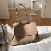 Women Pu Leather Messenger Bag Khaki Russian Federation - £16.01 GBP