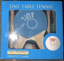 Tiny Table Tennis, Life In Miniature (Desktop Games) NIB - £11.76 GBP