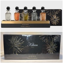 Kilian Liquor Decanters Eau De Parfum 5 X 10ml .34 ea 15 year Anniversary Sealed - £117.08 GBP