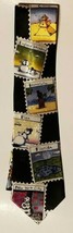 John Ashford Snowman Stamps Holiday/ Christmas Classic Tie Poly Retail $39 NWOT - £9.58 GBP
