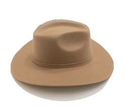 light brown felt pana panama sombrero hat MEXICO new - $34.95