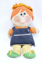 ORIGINAL Vintage 1976 Playskool Dressy Bessy Baby Stuffed Doll - £29.60 GBP