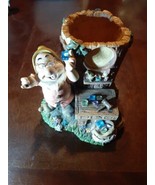 Disney SNOW WHITE &amp; SEVEN DWARVES&#39; DOC Ceramic Figure with gems missing ... - €25,53 EUR