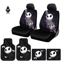 For Ford Jack Skellington Nightmare Before Christmas Car Seat Mats Full Set  - £111.64 GBP