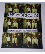 The Horrors Concert Promo Card Glasshouse Pomona 2011 Battles Nisennenmo... - $19.99