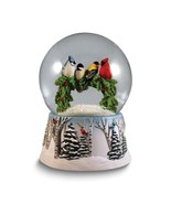 Multi Birds Sitting on Wreath Water Globe - $81.76 CAD