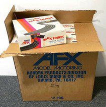 12 1979 Aurora Afx Flex Track Factory Master Case Mib - £96.40 GBP