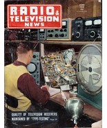 Radio &amp; Television News Magazine June 1950 Ham Radio, TV Receiver, War E... - £6.68 GBP