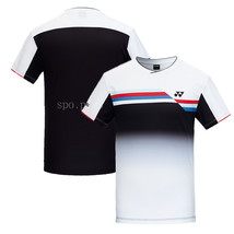 YONEX 23FW Men&#39;s Badminton T-Shirts Apparel Clothing Sports White NWT 233TS021M - £50.06 GBP