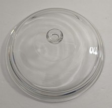 Vtg 14 Clear Glass 10 1/2&quot; Round Casserole Replacement Lid #104 Made in ... - $352.39 MXN