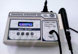 New 3 MHz Frequency Ultrasound Therapy Pain Relief With LCD Display Machine  - £179.35 GBP