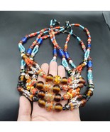 Collana vintage artigianale di vecchie perle di vetro - €35,95 EUR Collana vintage artigianale di vecchie perle di vetro - €35,95 EUR