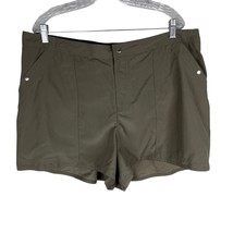 Cazimi Womens Board Shorts Swim 18W Ivy Pockets New - $34.21 CAD