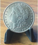 1886-P AU Silver Morgan Dollar SMART INVESTMENT  20210043f - £47.95 GBP