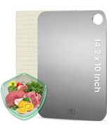 Pure Titanium Cutting Board, Dishwasher Safe, Rustproof &amp; Double-Sided - $738.71 MXN