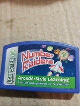 LEAPSTER LEARNING GAME SYSTEM  CARTRIDGE  Number Raiders - $5.90