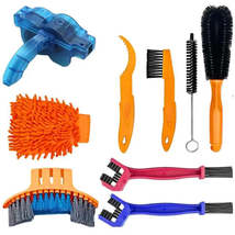 Bike Cleaning Kit Set - Scrubber Brushes Chain Mountain Wash Tool - £15.83 GBP+