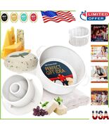 Versatile Cheese Making Kit: Includes Mold, Follower &amp; Reusable Cheesecloth - $526.10 MXN