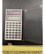 Vintage Sharp Scientific Calculator EL 510 S Works Great With Case Solar - $19.53 CAD