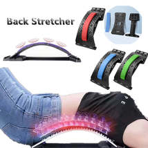 Adjustable Back Stretcher and Massager for Neck, Waist, Lumbar, and Cervical Spi - £31.03 GBP+
