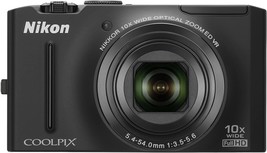 Nikon Coolpix S8100 12.1 Mp Cmos Digital Camera With 10X Optical, Black - $232.99