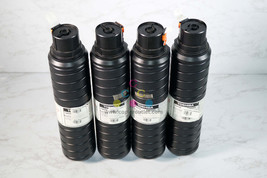 4 New OEM Toshiba eSTUDIO 550 / 650 / 810, T-6510 Black Toner Bottles (T6510) - £61.18 GBP