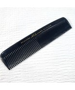 Vintage Ace Genuine Hard Rubber hair Comb Plastic Black USA Pocket Purse 5&quot; - $342.12 MXN