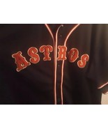 Vintage Authentic Houston Astros Throwback Black True Fan Jersey MLB 2XL... - $660.00 MXN