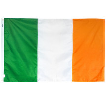 Anley EverStrong Series Ireland Flag 3x5 Foot Heavy Duty Nylon Embroidery - £11.57 GBP