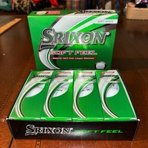 Srixon Soft Feel Soft White Golf Balls (White, 12pk) Dozen Box Brand New - $22.99