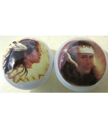 Cabinet Knobs W/ Indian Maiden &amp; Brave South West - €9,09 EUR