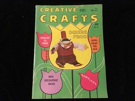 Creative Crafts Magazine May 1973 Jewelry, Decoupage, Samplers - $10.00