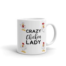 Crazy Chicken Lady Mug, Chicken Mug, Chicken Gift, Chicken Lover Mug, Chicken Mo - £14.46 GBP