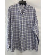 Brooks Brothers Men’s Button Front Collared Shirt 100% Linen  Pastel Che... - $33.87 CAD
