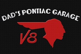 Dad&#39;s Pontiac Garage Metal Sign - £23.94 GBP