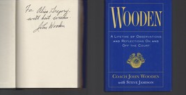 Wooden / SIGNED / John Wooden / Lifetime of Observations Reflections Hardcover - £29.07 GBP