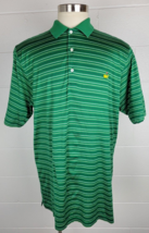 Augusta National Masters Short Sleeve Mercerized Pima Cotton Polo Shirt Green XL - £21.18 GBP