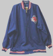 Texas Rangers MLB Mitchell Ness Vintage Throwbacks 1983 Blue Track Jacket 4XL - £20.12 GBP