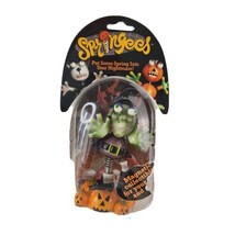  Exhart Company Halloween “Springees” Witch Nodder Magnetic Vintage  - £9.41 GBP
