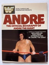 VINTAGE 1985 ANDRE: OFFICIAL Biography Andre The Giant WWF Wrestling 1st... - £15.78 GBP