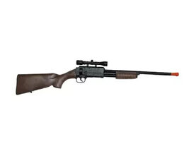 NEW Safari Adventurer Cap Gun Shotgun Hunting Rifle + Scope - $32.66