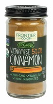 Frontier Organic Vietnamese Cinnamon, Ground, 1.31 Ounce - £9.01 GBP