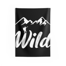 Wild Mountain Forest Black and White Tapestry - Multiple Sizes - For Men and Wom - $26.78+